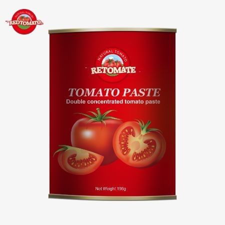 تتوافق مع معايير ISO HACCP و BRC وكذلك معايير إنتاج FDA 198g من معجون الطماطم المعلب