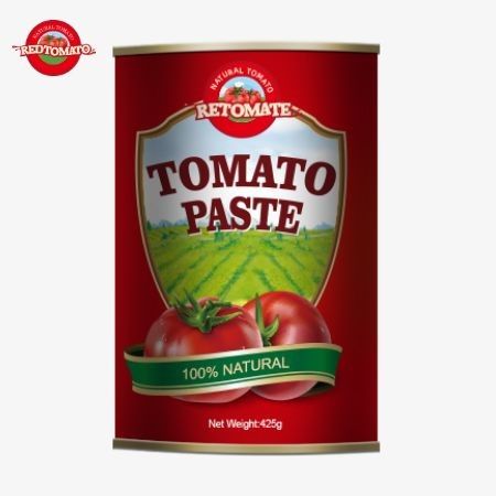 معجون الطماطم المعبأ 425 غراماً يلتزم بالمعايير العالمية التي وضعتها ISO HACCP BRC و لوائح FDA