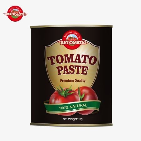 إنتاج المبيعات عالية الجودة 3 كجم معجون الطماطم معايير الإنتاج ISO HACCP BRC FDA