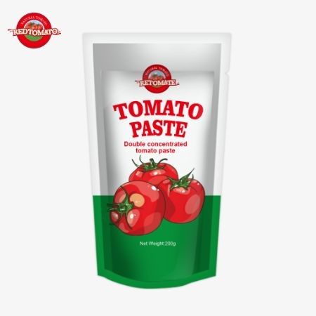 200 غرام من عصير الطماطم يلبي معايير ISO HACCP و BRC لضمان الامتثال لأسعار المصنع