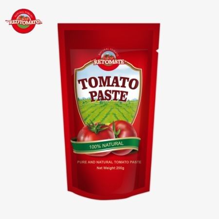 200 غرام من عصير الطماطم يلبي معايير ISO HACCP و BRC لضمان الامتثال للأسعار المصنعة