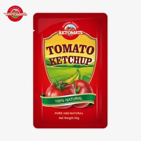 مصنع مخصص 50g S كيتشاب كيس لتوفير ISO HACCP FDA شهادة أفضل مبيعات العالم