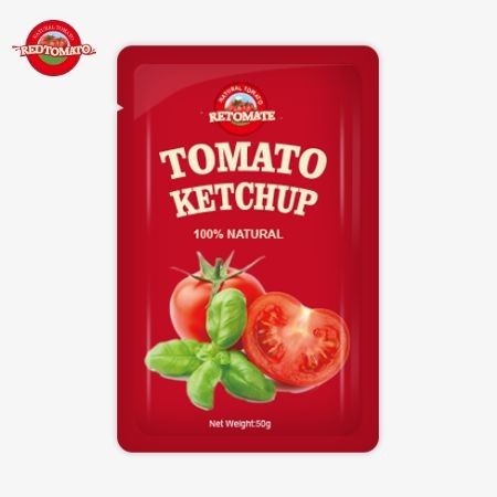 الصين من الدرجة الأولى 50 غرام كيتشاب كيسات، معتمدة من قبل ISO HACCP و FDA سعر المصنع