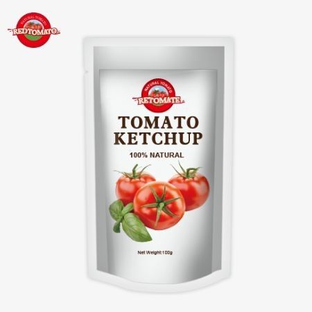OEM الصين السعر المصنع 100 غرام الحلو والحامض الطبيعي كيسة الكاتشب صلصة الغسيل كيس