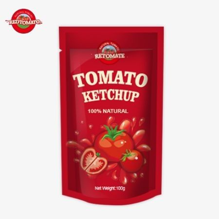 OEM الصين السعر المصنع 100 غرام كيس الكاتشب الحلو والحامض، التوابل الطبيعية النقية