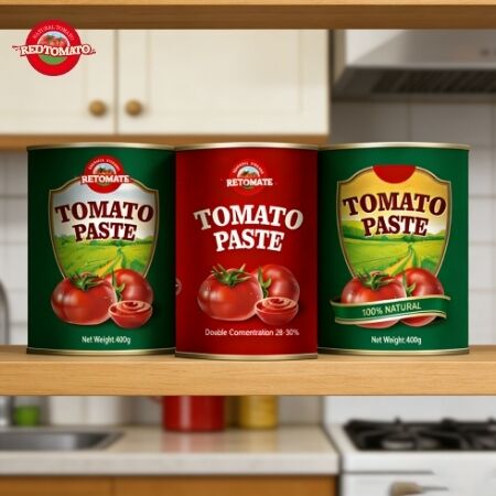 الصين المصنع أنتج 400 غرام من معجون الطماطم المعبأة مرتين مركزة، سهلة فتح الغطاء والسعر الجملة المصنع