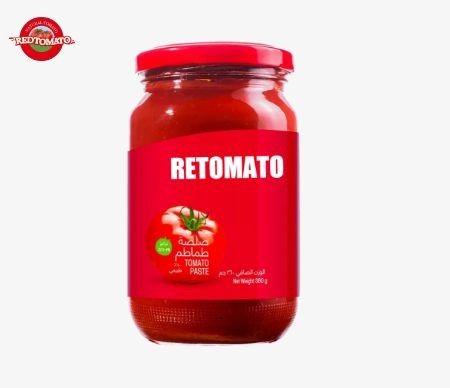 معجون طماطم ISO Jar 580ml مركز بشكل لذيذ 30%-100% نقاء