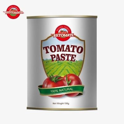 معجون الطماطم المعلب 198غ يلتزم بمعايير ISO HACCP و BRC وكذلك FDA