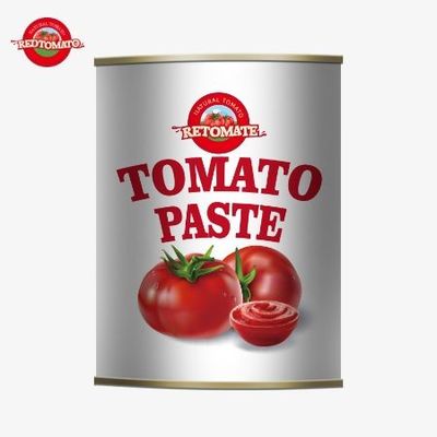 معجون الطماطم المعلب من 198 غرام يلتزم بمعايير ISO HACCP و BRC وكذلك معايير إنتاج FDA