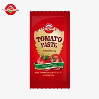 كيتشاب طماطم OEM كيس صغير 30 غرام طعم حلو وحامض نكهة طبيعية نقية معايير ISO HACCP BRC FDA