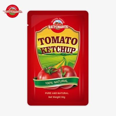 مصنع مخصص 50g S كيتشاب كيس لتوفير ISO HACCP FDA شهادة أفضل مبيعات العالم