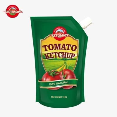 100 غرام كيتشب الطبيعي الصين الصين الصناعة السعر HACCP معايير FDA