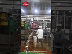 معجون الطماطم المعبأ غطاء سهل